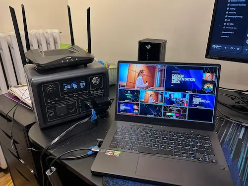 Progress of developing the broadcast statio